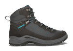Lowa Wanderschuhe Taurus Pro Mid GTX (All-Terrain, Veloursleder, wasserdicht) anthrazitgrau Damen